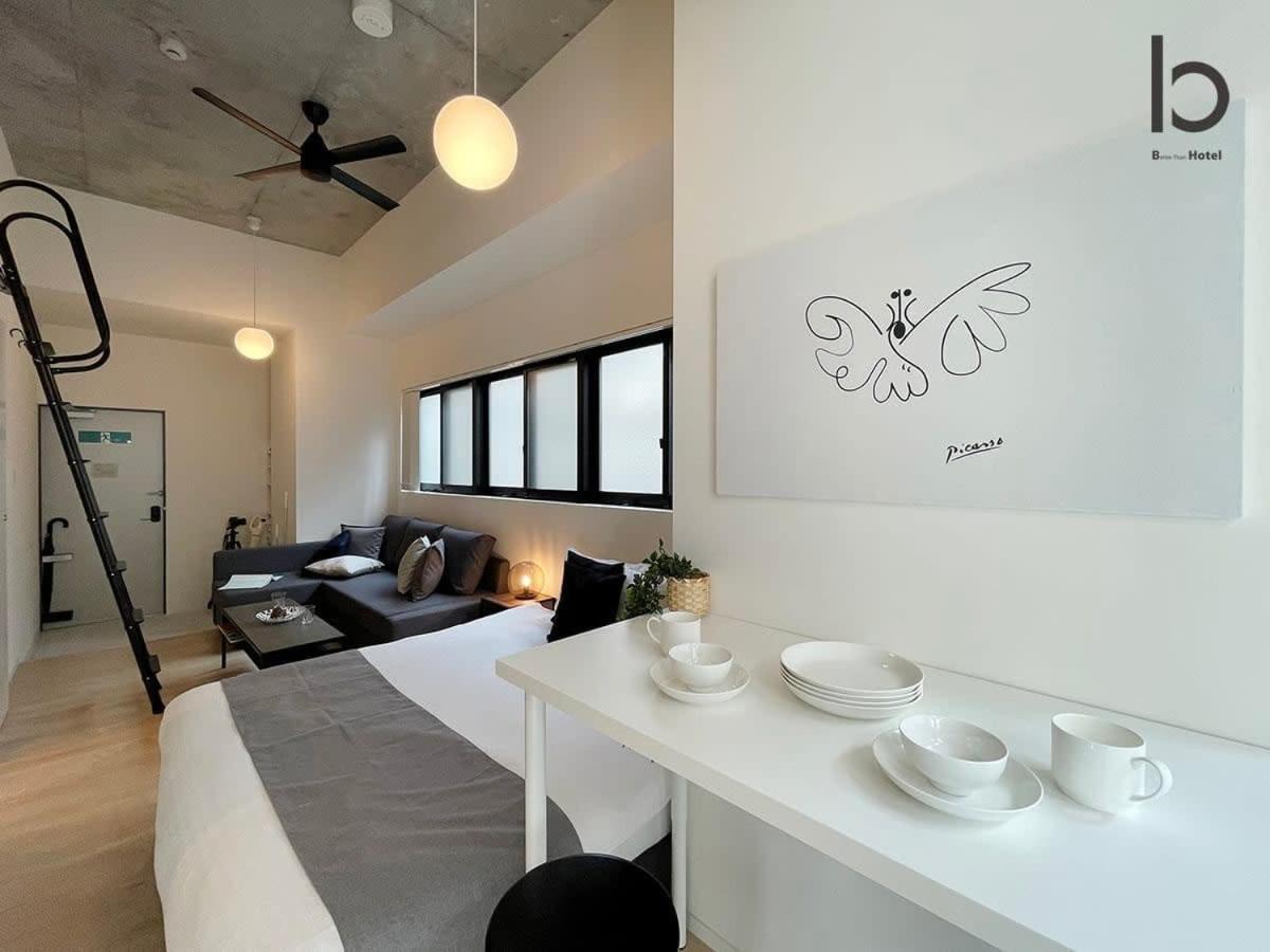Bhotel Nekoyard - Modern Loft Studio Steps From Peace Park Hiroshima Exterior foto